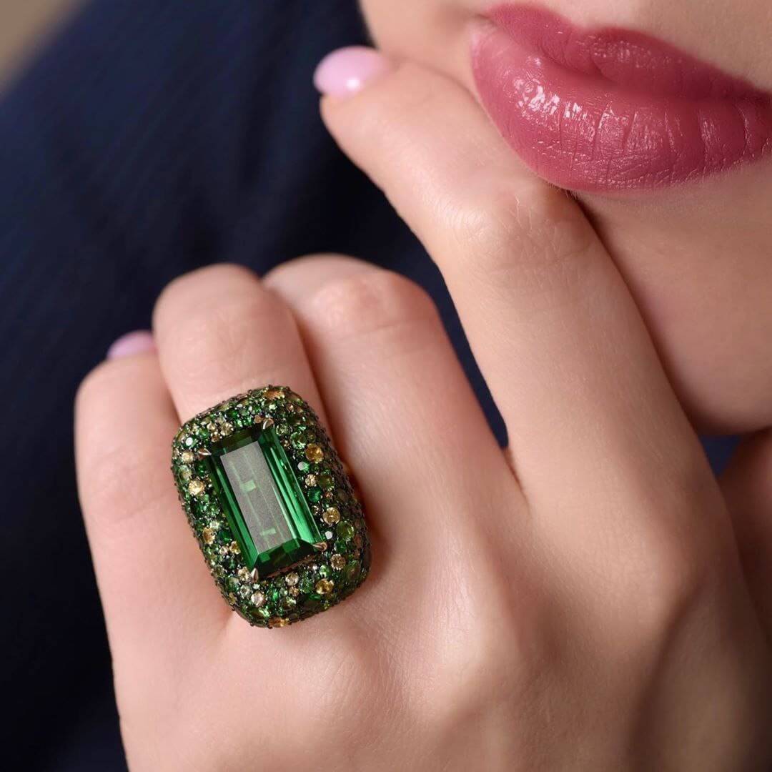 The history of cocktail rings