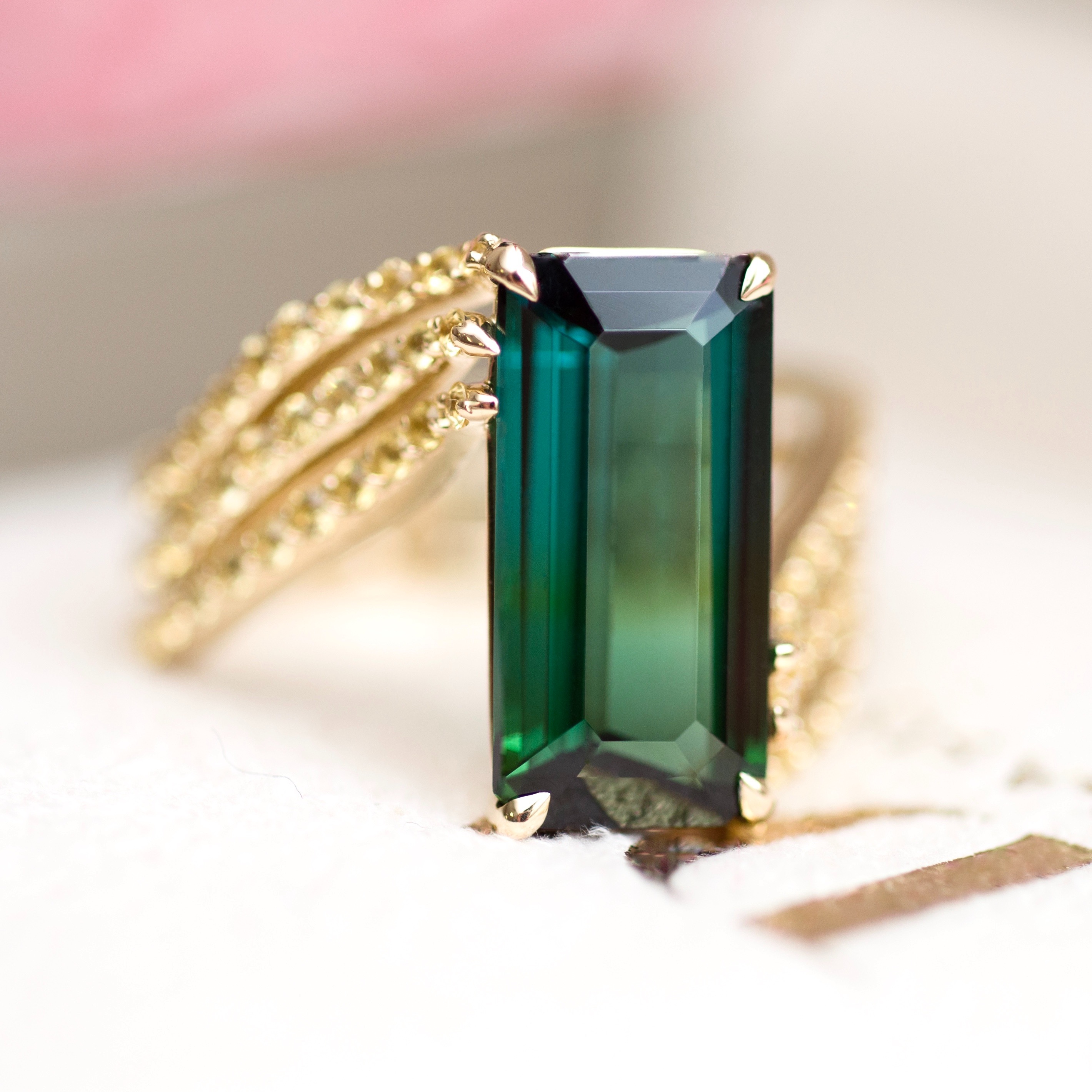 Indigolite tourmaline. The history of the name