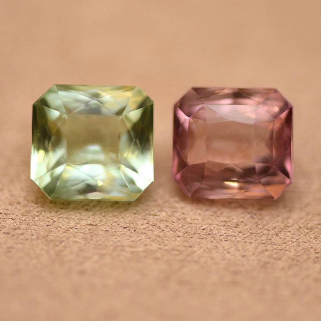 Tourmaline. Optical and physical properties