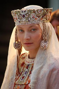 The image of a Slavic beauty