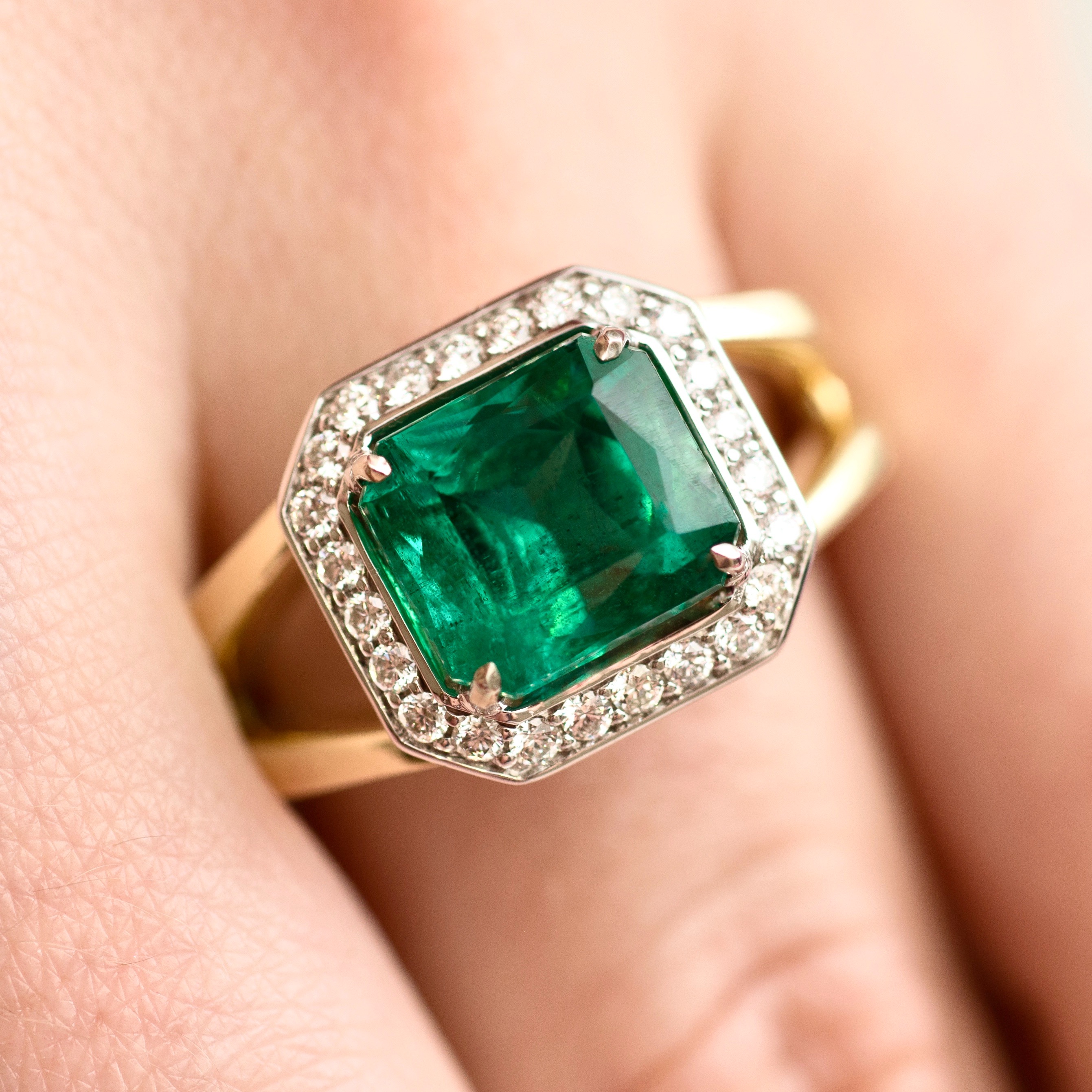 The color of the stone