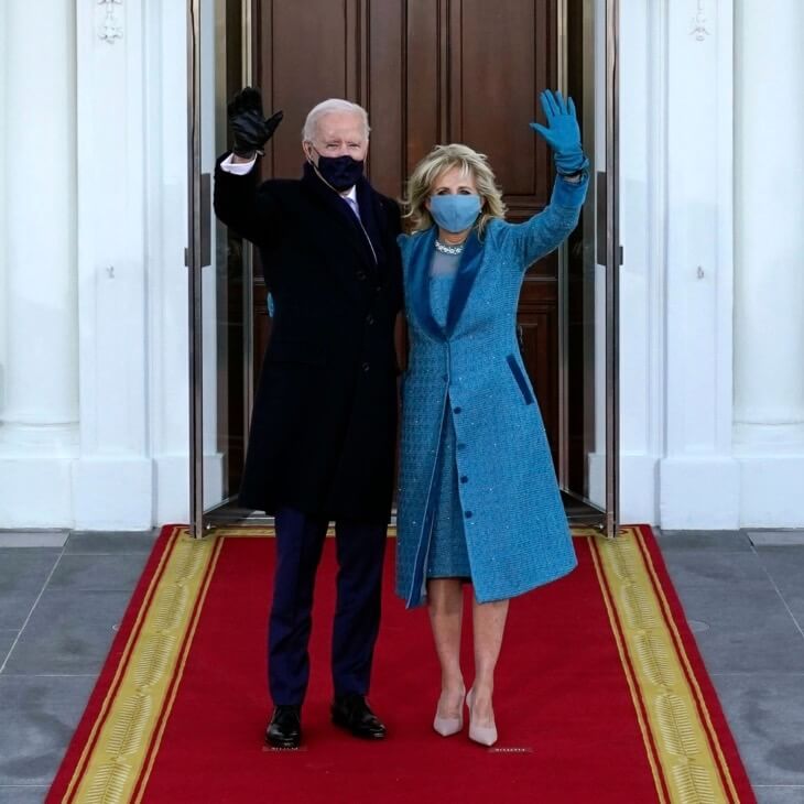 The most outstanding outfits from the inauguration ceremony of Joe Biden