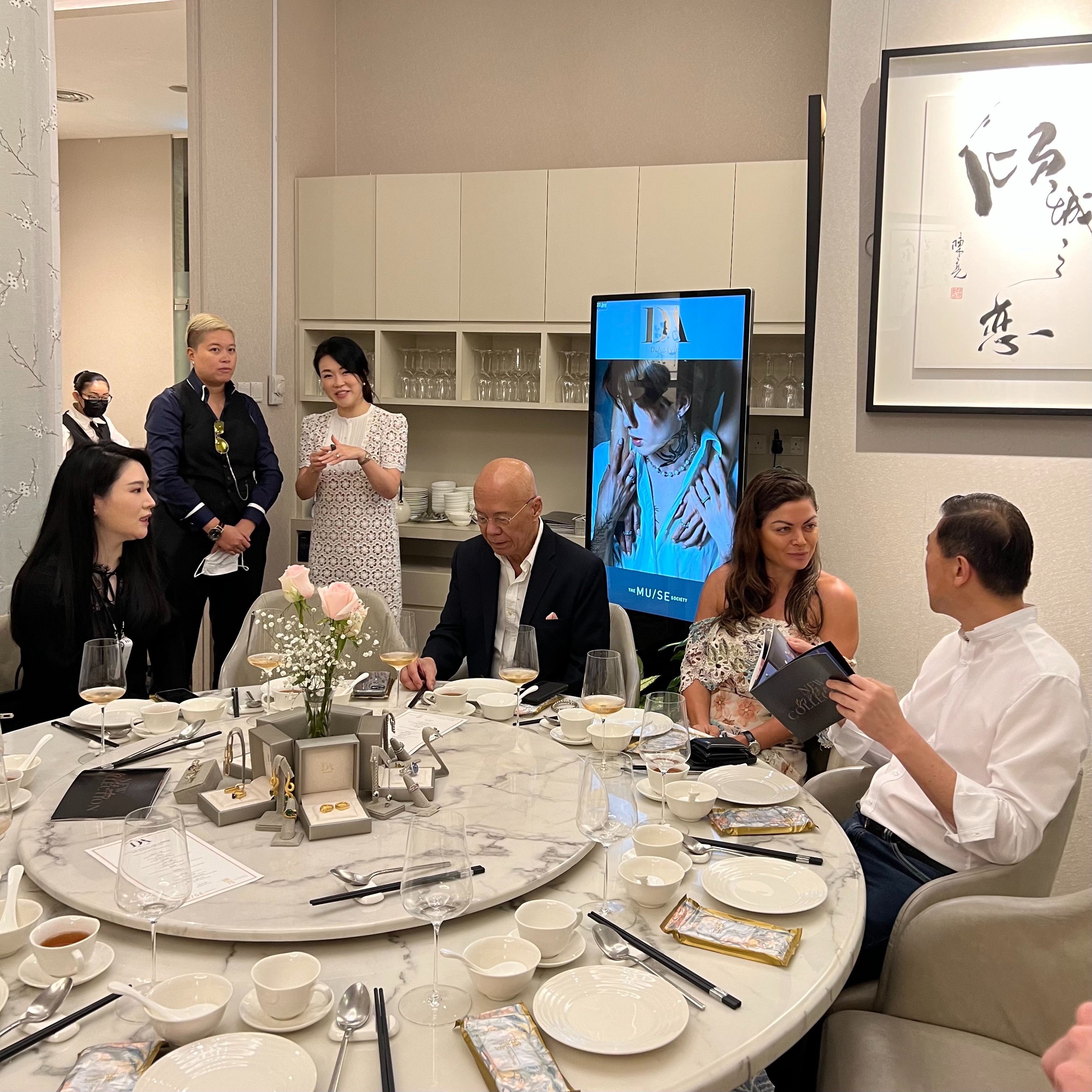 Jewellery lunch at Yanding dining